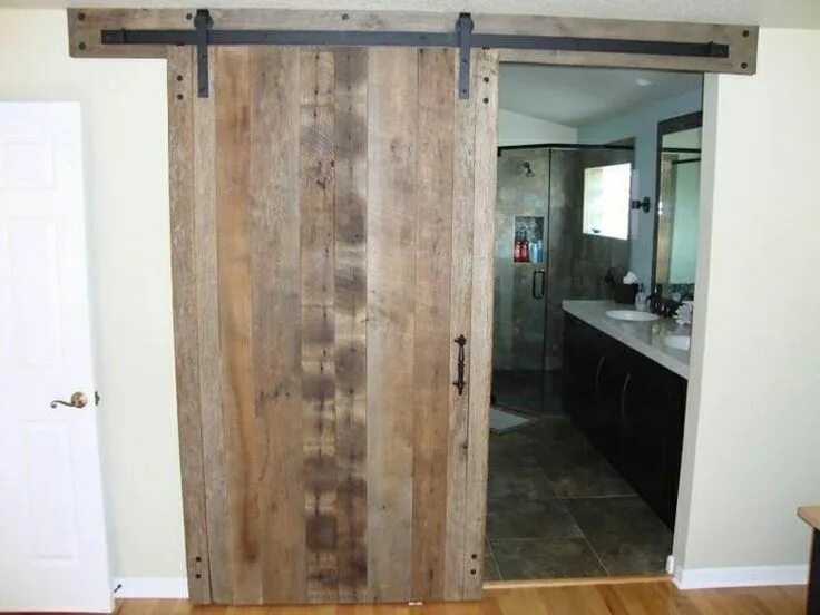 Раздвижная дверь своими руками в домашних I love this impressive cheap interior barn doors #cheapinteriorbarndoors Puertas