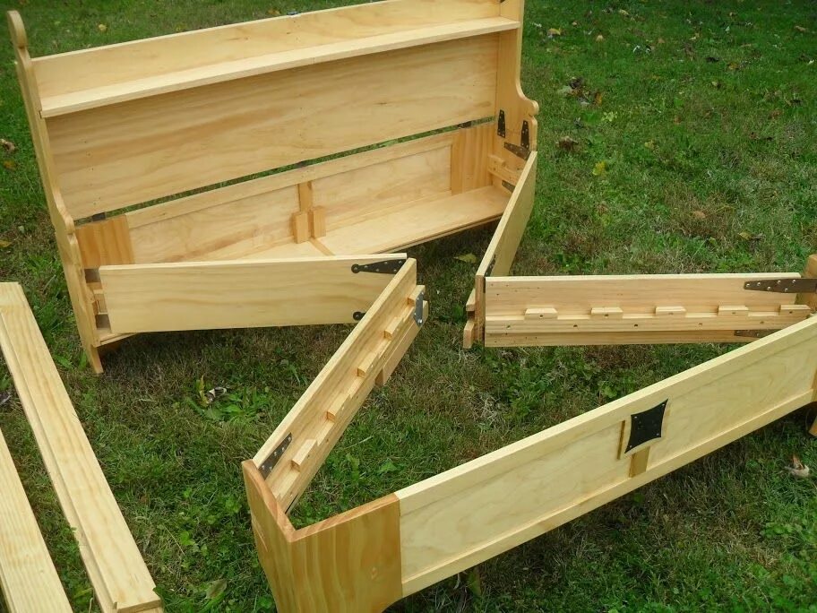 Раздвижная на дачу своими руками Box Bed Box bed, Diy bed, Cool beds