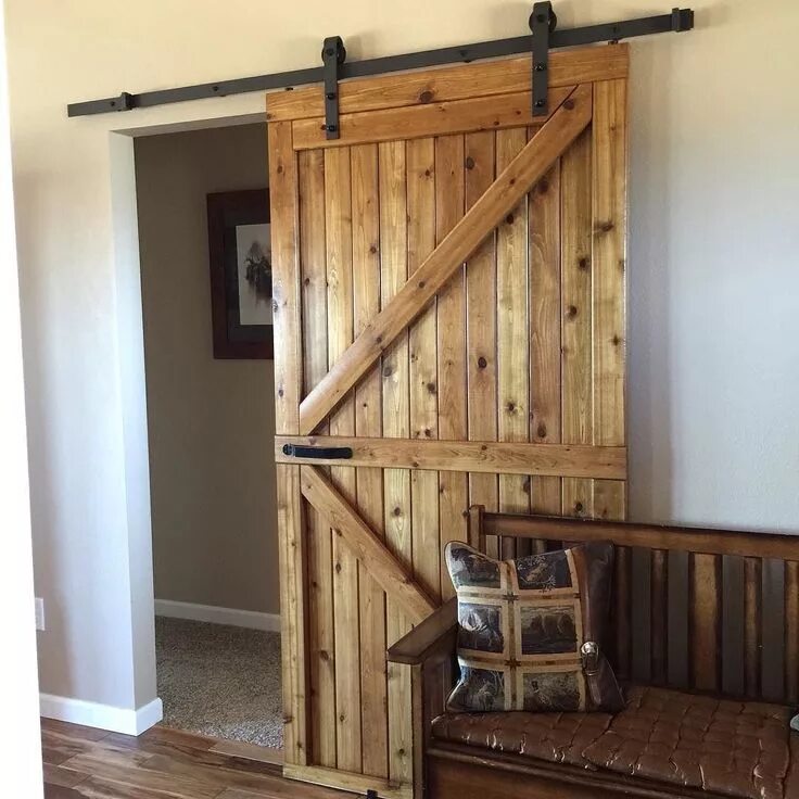 Раздвижные двери в беседку своими руками Rustica Hardware Barn door hardware, Barn door, Making barn doors