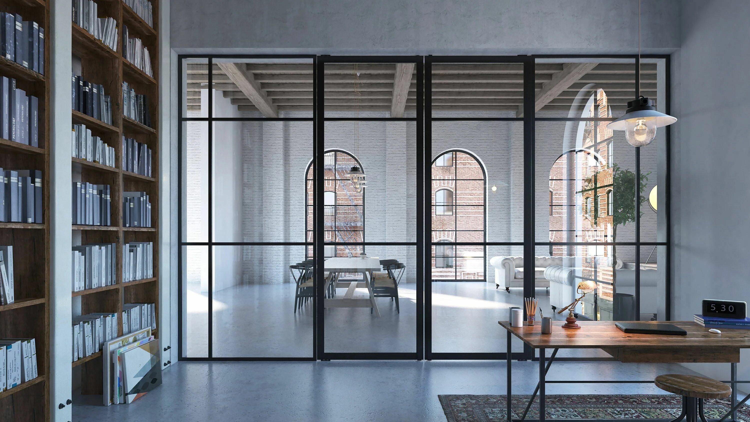 Раздвижные перегородки в стиле лофт crittall style doors - Portapivot Internal glass doors, Glass partition, Pivot d