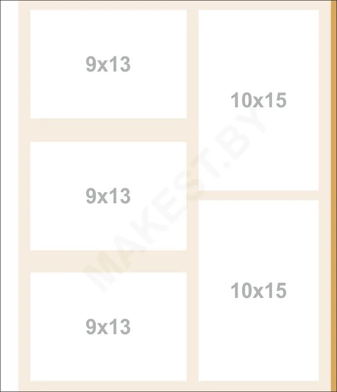 Размер 10 на 15 фото как выглядит Магнитный фотоальбом 28 × 32 - расположение фото makest.by