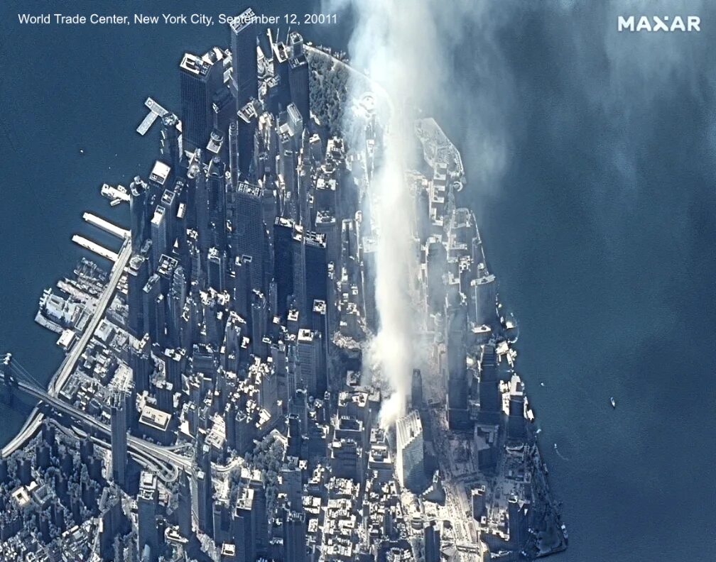 Размер фото 9 11 September 11, 2001 - Let Us Never Forget! Maxar’s Satellite Imagery Of The Attac