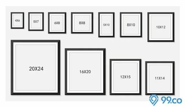 Размер фото на обои Ukuran Foto untuk Standar dari 2R, 3R, 4R, 8R, 10R sampai 30R Fotografia, Stampe