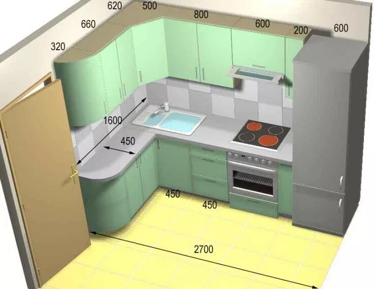 Размер кухни московской планировки Kitchen layout plans, Kitchen cabinet design, Kitchen design small