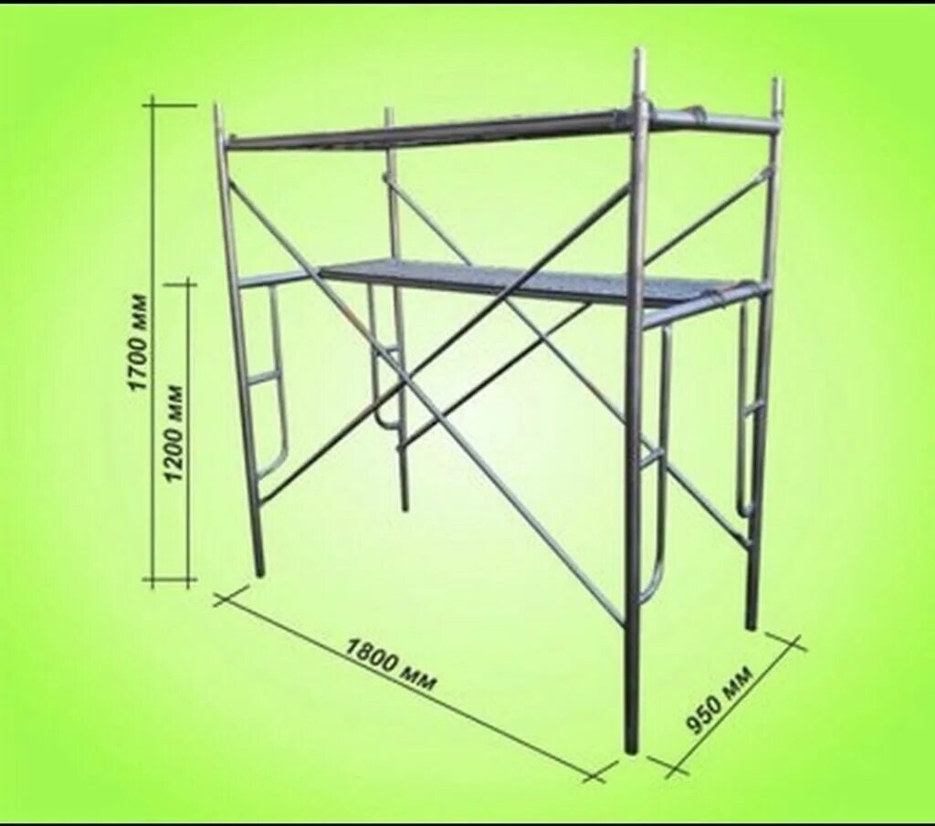 Размер строительных лесов фото Строительне леса в аренду Леса строительные: 30 KGS ᐈ Аренда инструментов Бишкек