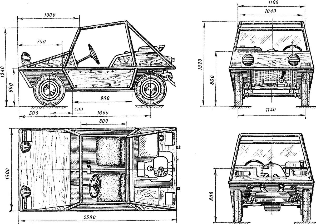 Размеры чертежи мини авто своими руками БАГГИ-350 - СПОРТИВНЫЙ АВТОМОБИЛЬ ШЕСТНАДЦАТИЛЕТНИХ ( Тоже хороший донар для мин