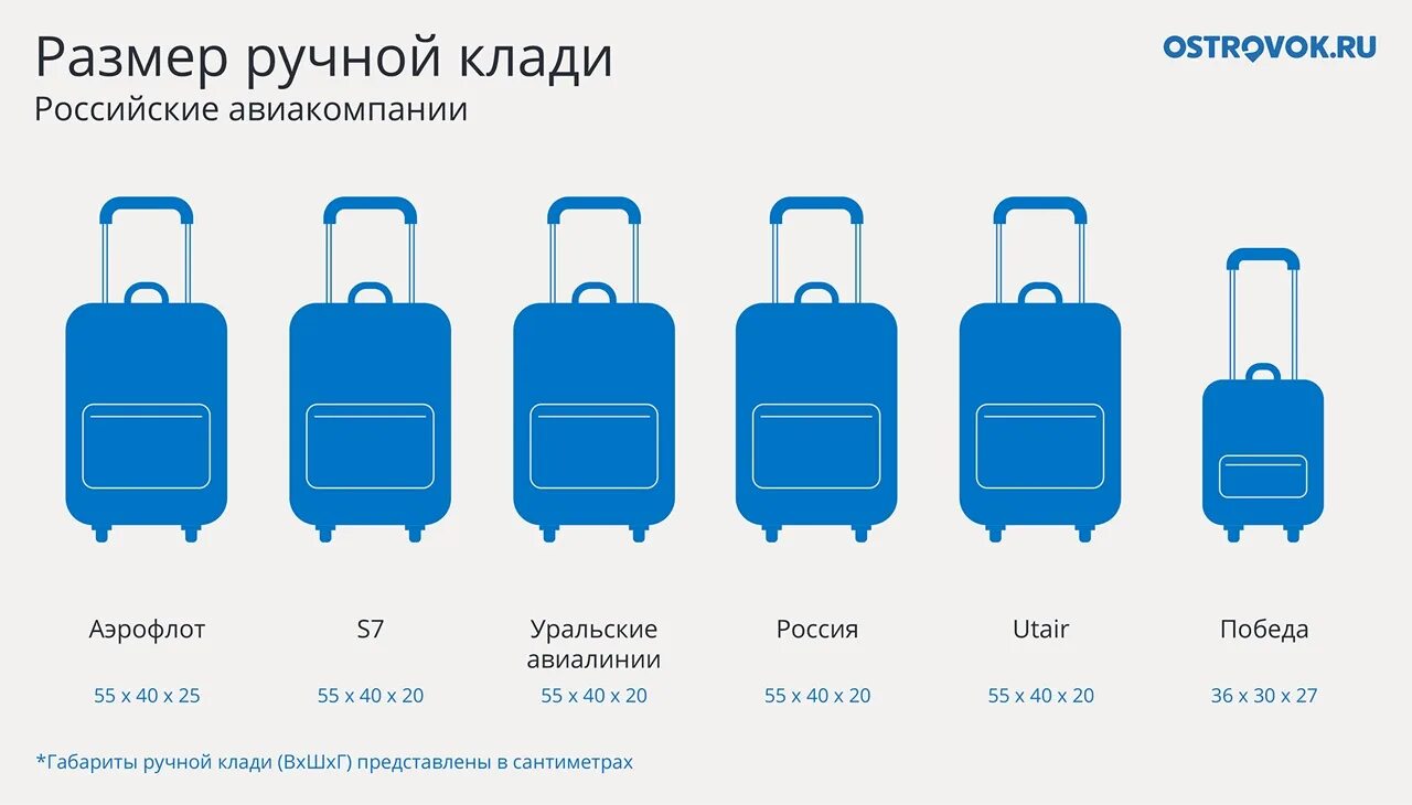 Размеры дамской сумочки в самолете Размеры багажа без багажа