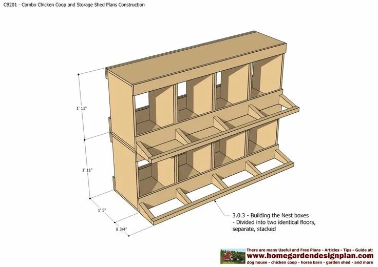 Размеры гнезда для кур несушек фото CB201 - Combo Plans - Chicken Coop Plans Construction + Garden Sheds Plans - Sto