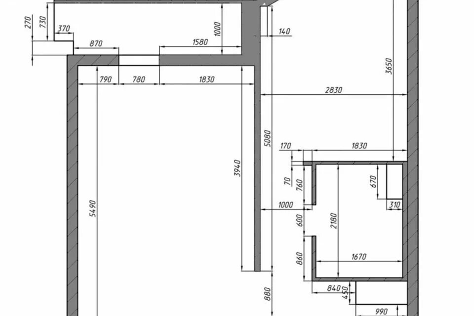 Размеры комнат московской планировки Купить 1-Комнатную Квартиру до 2 млн Рублей в жилом комплексе Инджой (Москва) - 