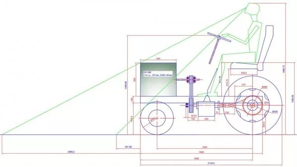 Размеры минитрактора переломки своими руками чертежи самодельные минитракторы Самодельная сельскохозяйственная техника. форум на Ferm