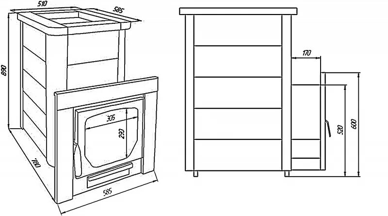 Размеры печей для бани фото Печь "Сказка" - купить в Санкт-Петербурге, цена, характеристики
