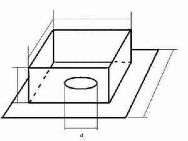 Размеры ппу для дымоходов бани чертеж Размеры ппу для бани чертеж фото - PwCalc.ru
