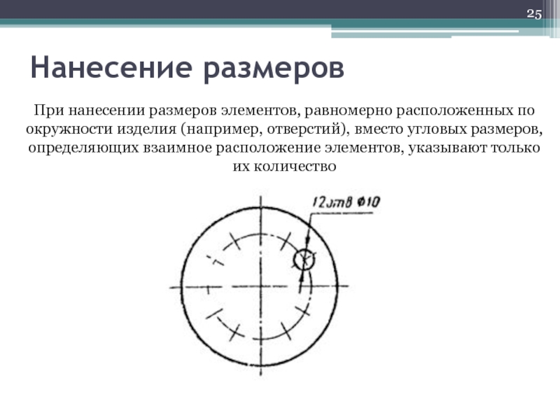 Размеры разделяют на линейные и угловые фото Нанесение размеров ГОСТ 2.307-68