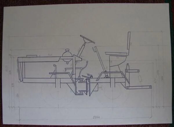 Размеры самодельного трактора переломка Картинки ЧЕРТЕЖИ МИНИТРАКТОРА ПЕРЕЛОМКИ СВОИМИ РУКАМИ