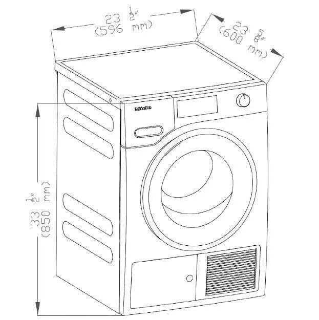 Размеры стиральной машины фото Размеры стиральных машин: разные модели, способы их установки