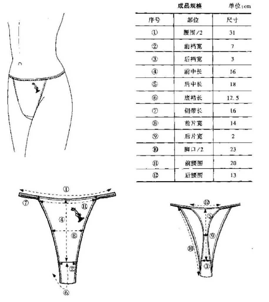 Размеры выкройка женские трусы Чертежи выкроек трусиков-стрингов. Ателье Долина Мод Ульяновск