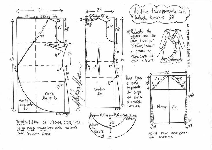 Размеры выкройки женской одежды Пин от пользователя Cintia Costa на доске MODELAGEM Выкройки, Шитье, Выкройки ту
