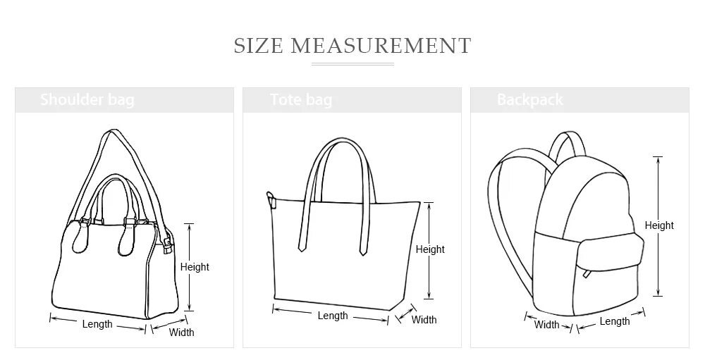 Размеры женской сумочке lens bullet Perforate tote bag measurement audit bust never