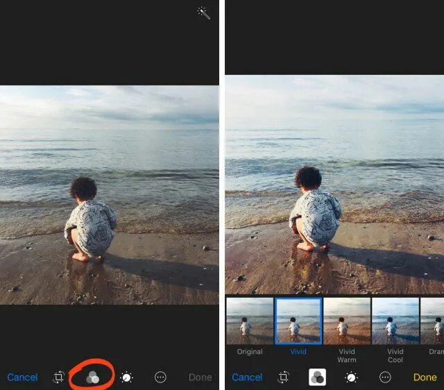 Размытие фото на айфоне How To Edit Photos On iPhone Using The Built-In Photos App Photo apps, Photo edi