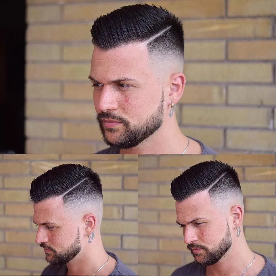 Разная стрижка фото Haircut Glatze haare, Lange haare männer, Coole frisuren