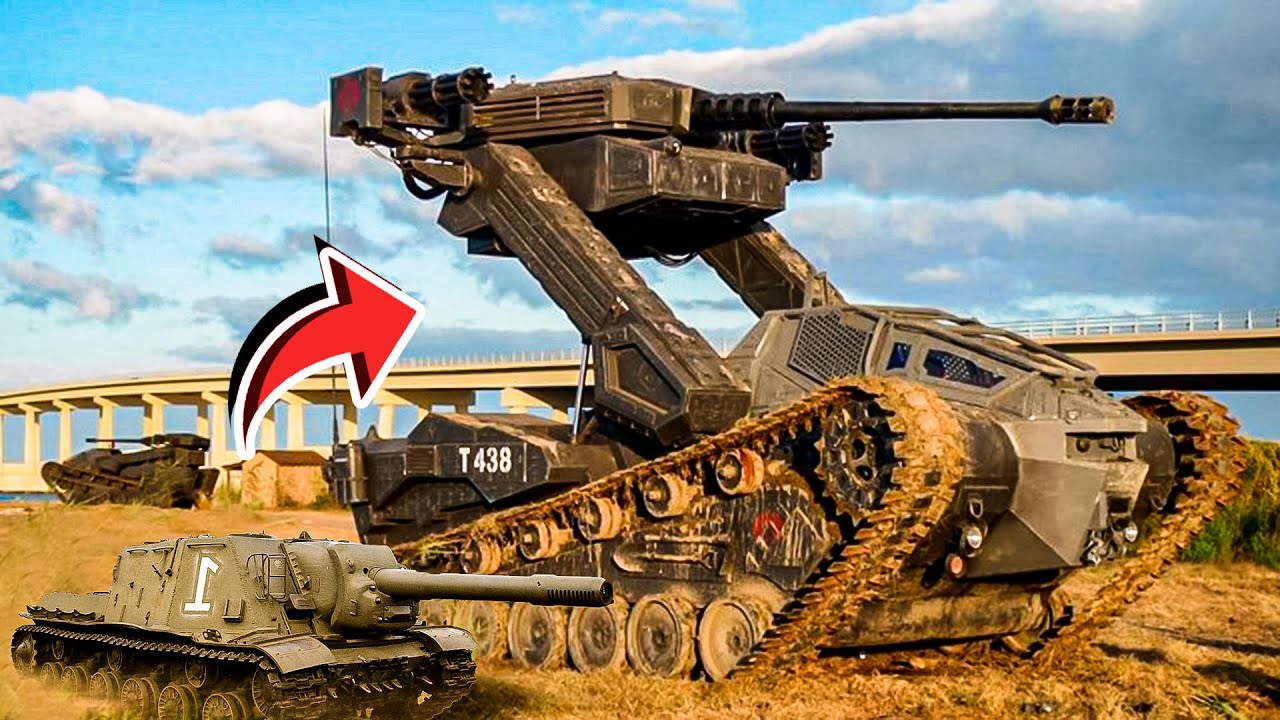 Разная техника фото The world's LARGEST Military Tank Nobody Knows About - YouTube