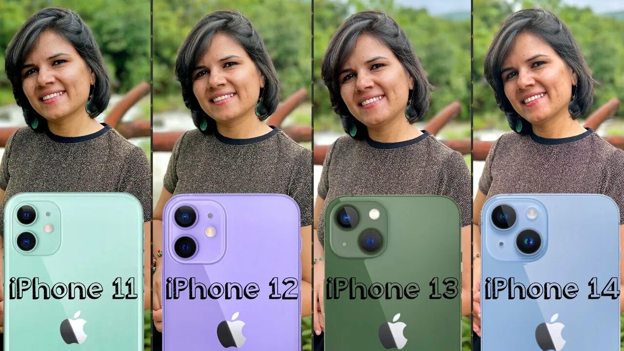 Разница 14 и 14 про фото iPhone 14 vs iPhone 13 vs iPhone 12 vs iPhone 11 Detailed Camera Comparison 2024