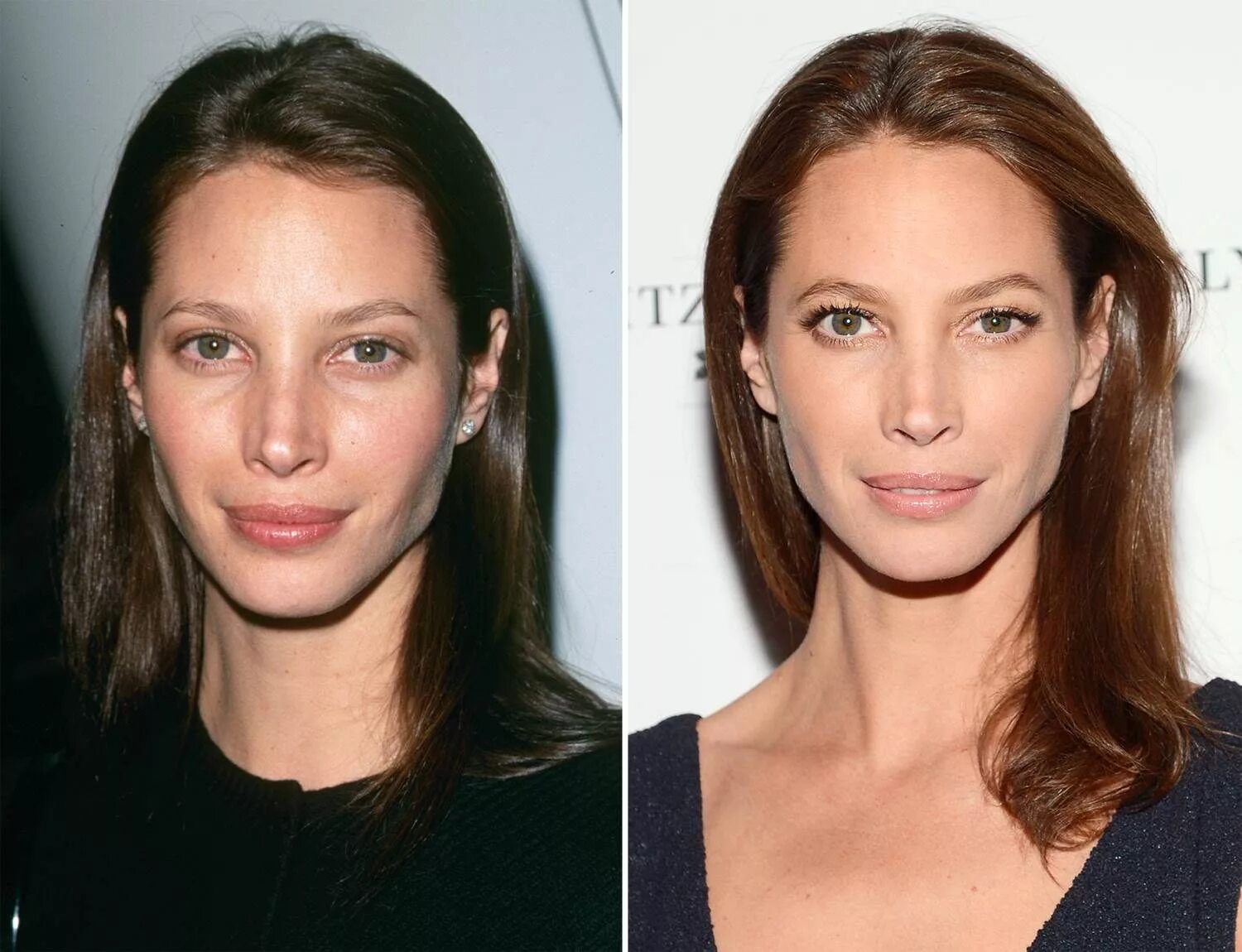 Разница фото 20 лет 50-plus supermodels still at work, proving beauty is ageless Christy turlington,