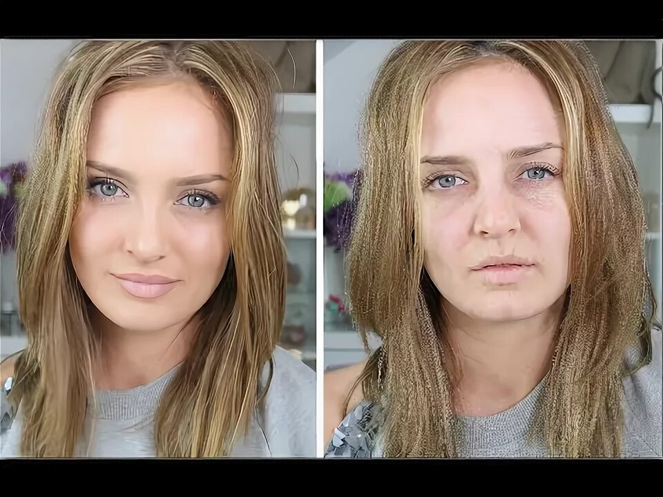 Разница фото 20 лет Me In 20 Years Time As A Smoker! Aged Makeup Tutorial (for Halloween?) - YouTube