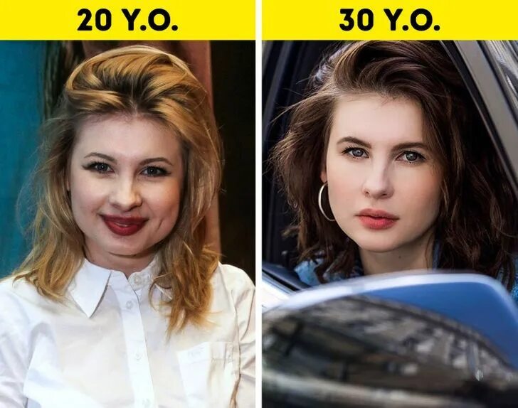 Разница фото 20 лет 8 Reasons Why 30-Year-Old Women Look Better Than They Did at 20