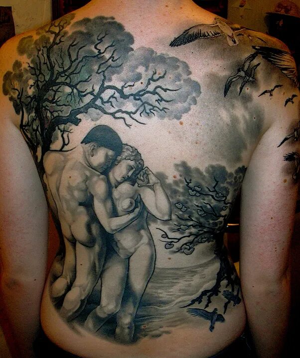 Разное тату фото 50+ Amazing Adam and Eve Tattoo Designs and Ideas - Body Art Guru