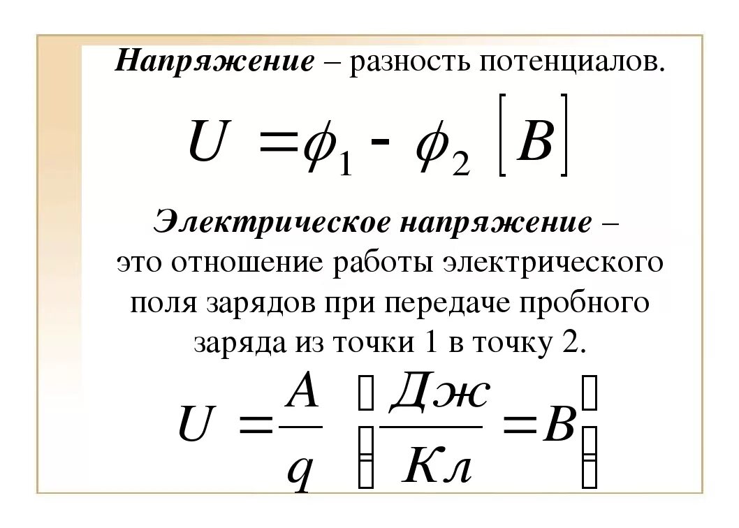 Разность потенциалов электрическая схема Напряженность потенциал разность потенциалов