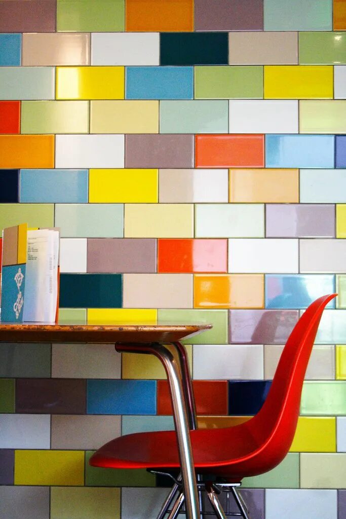 Разноцветная плитка фото Colourful Tile for Home Interior Design