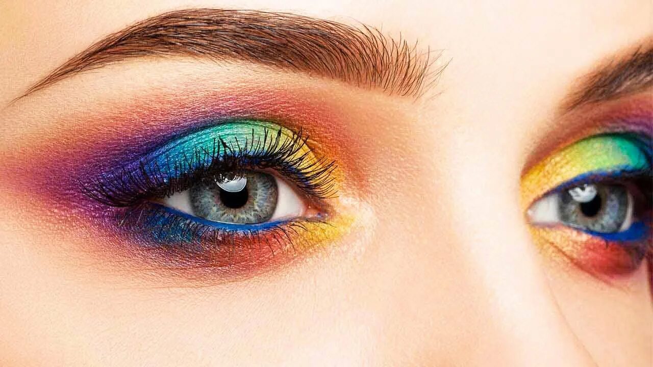 Разноцветный макияж глаз TOP 15 Awesome Eyes Makeup Ideas - Eyes Tutorial - YouTube