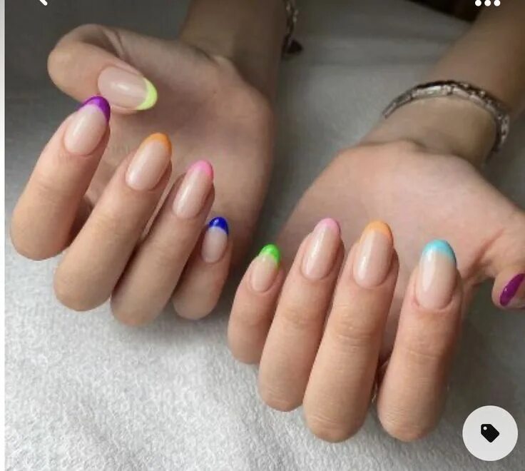 Разноцветный маникюр фото 2024 85+ Gorgeous Spring/Summer Nails For Your Next Manicure - Blush & Pearls Summer 