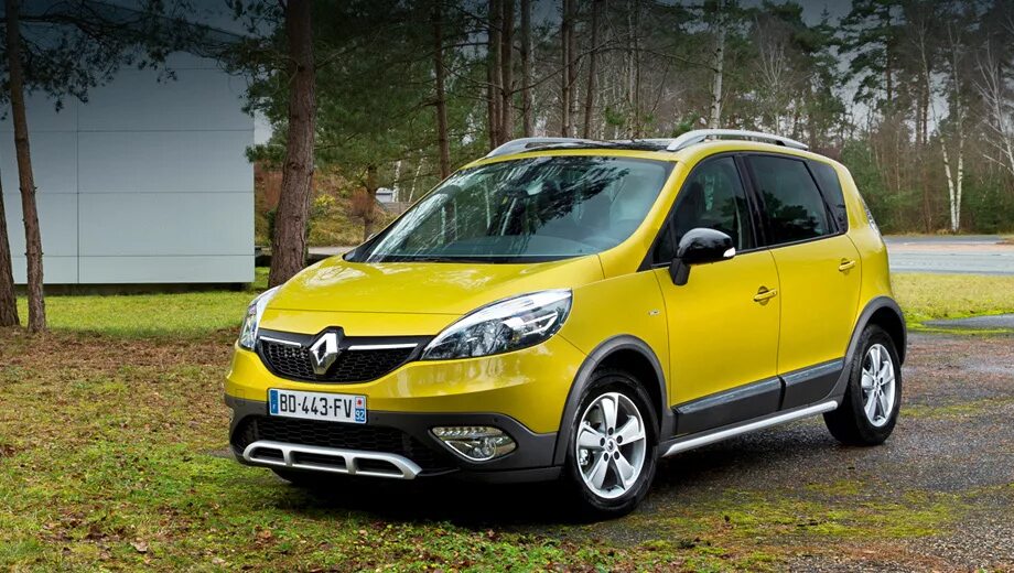 Разновидность рено фото Семейство Renault Scenic пополнилось вседорожной версией - ДРАЙВ