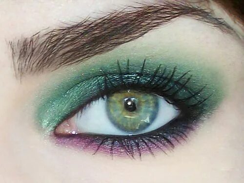 Разновидность зеленых глаз фото Green Smokey Eye Makeup Tutorial Makeup for green eyes, Smokey eye makeup, Eye m