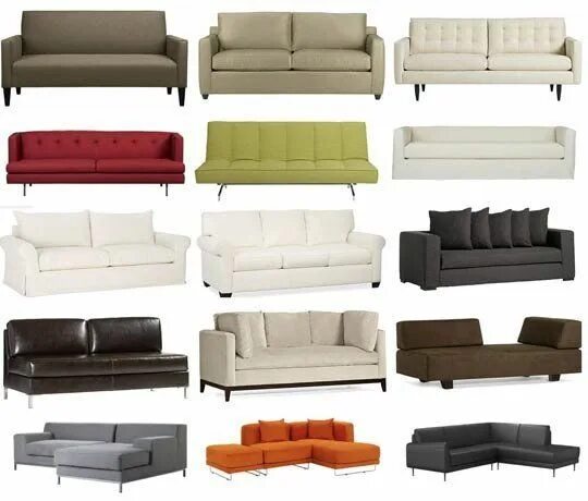 Разновидности диванов названия с фото Round Up: 15 Sofas Under $1500 Sofa manufacturers, Sofa design, Sofa