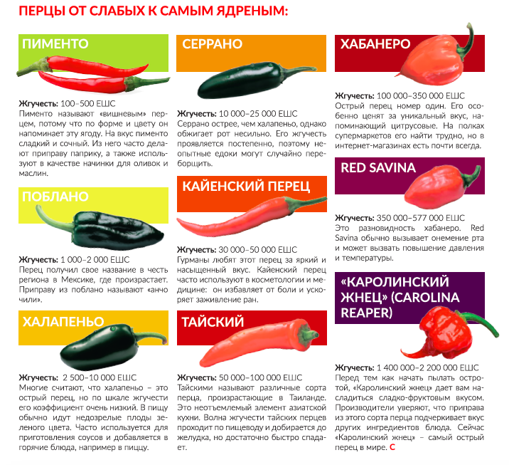 Разновидности горького перца фото и описание Что это с перцем