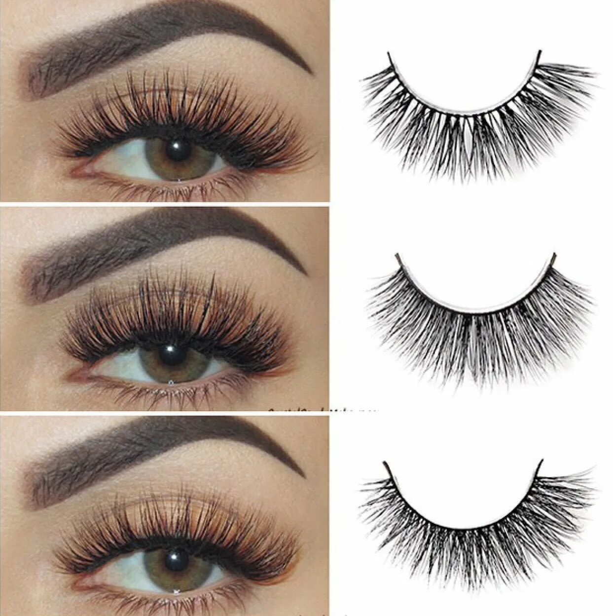 Разновидности нарощенных ресниц с фото и названиями Eyelashes 2 Eye makeup, False eyelashes, Skin makeup