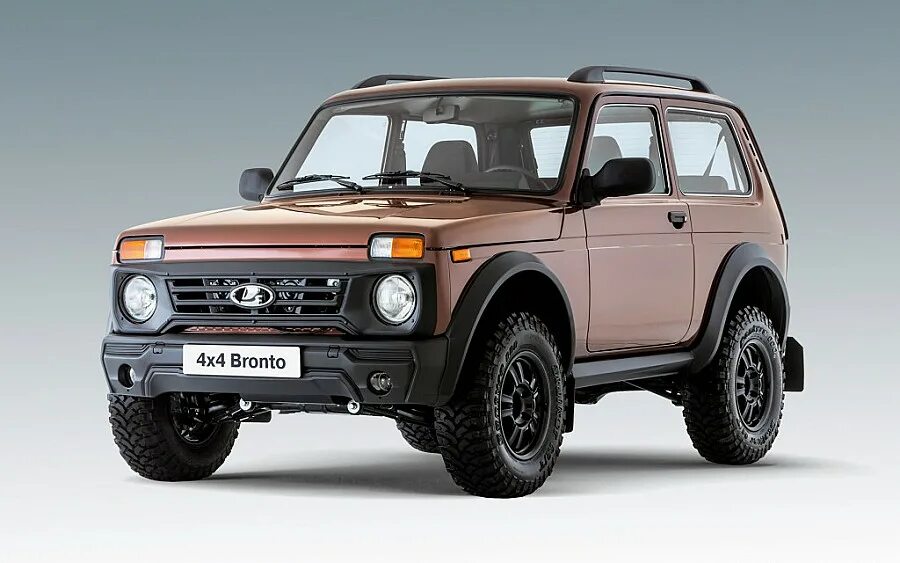 Разновидности нивы фото Купить Лада 4х4 Бронто от 13371 Р\мес Цены на новые Lada Niva Bronto в СПб у офи