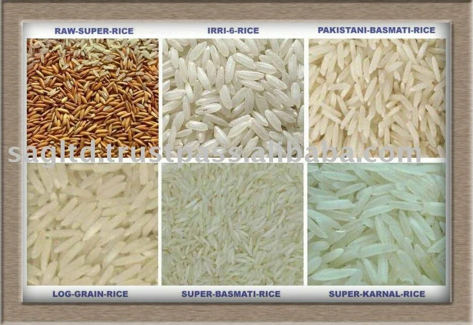 Разновидности риса фото с названиями All Types Pakistani Rice, Thai Rice,Malaysia price supplier - 21food