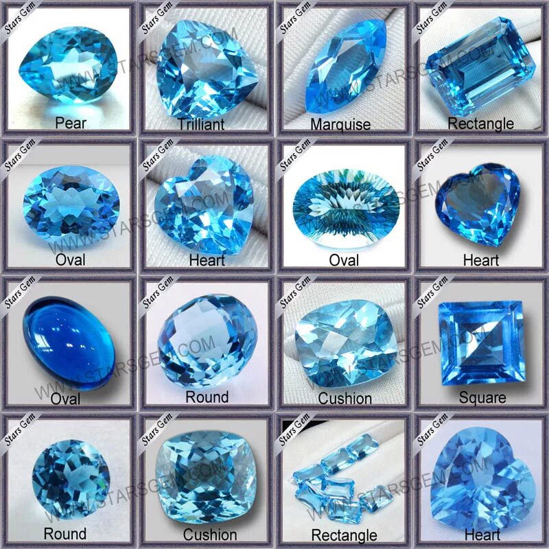 Разновидности топазов по цвету фото Natürliche Swiss Blue Topaz Oval Form geschnitten Edelsteine für Anhänger - Chin