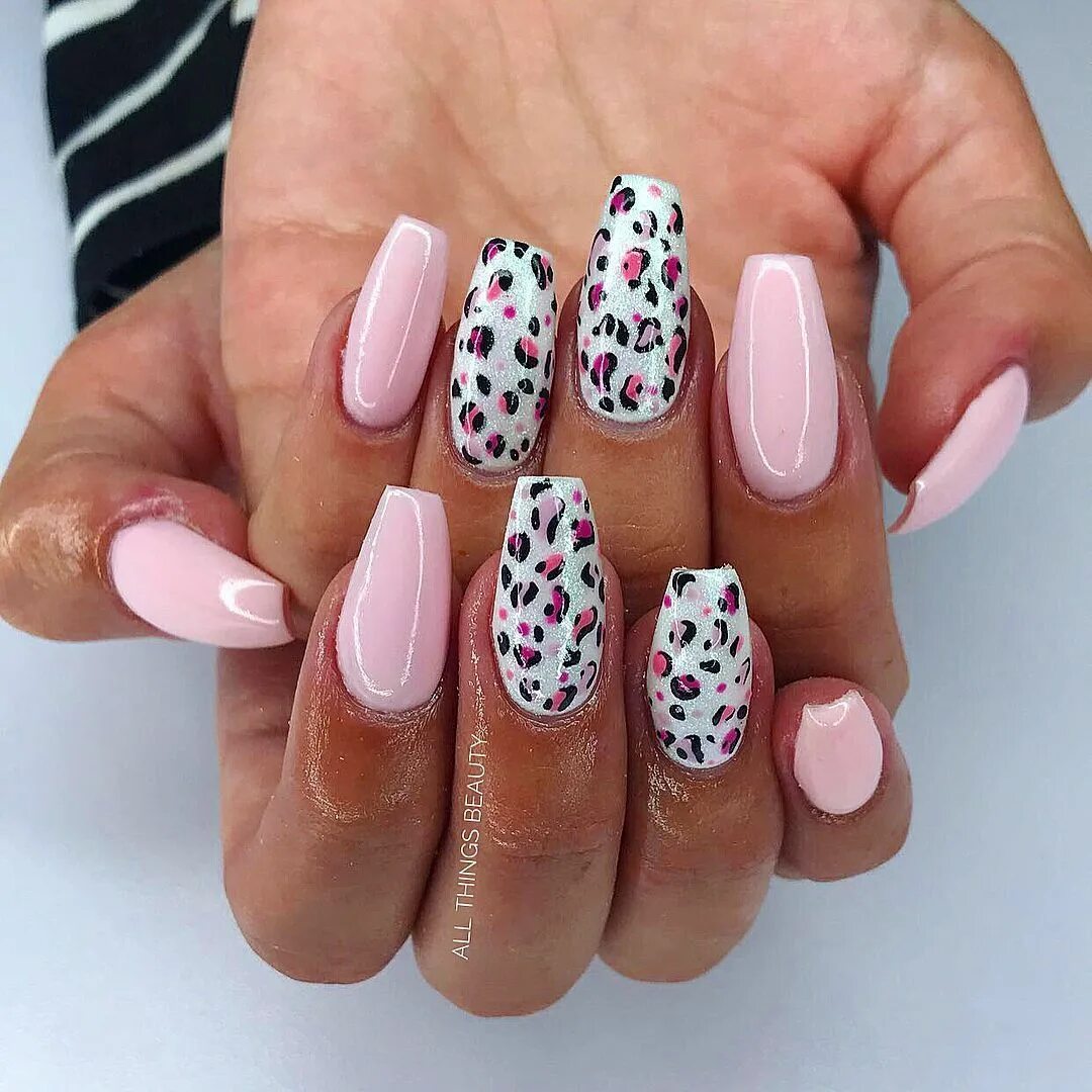 Разные дизайны ногтей #leopard #summer #design #pretty #bright #beauty #print #nail #life #tips #gel90