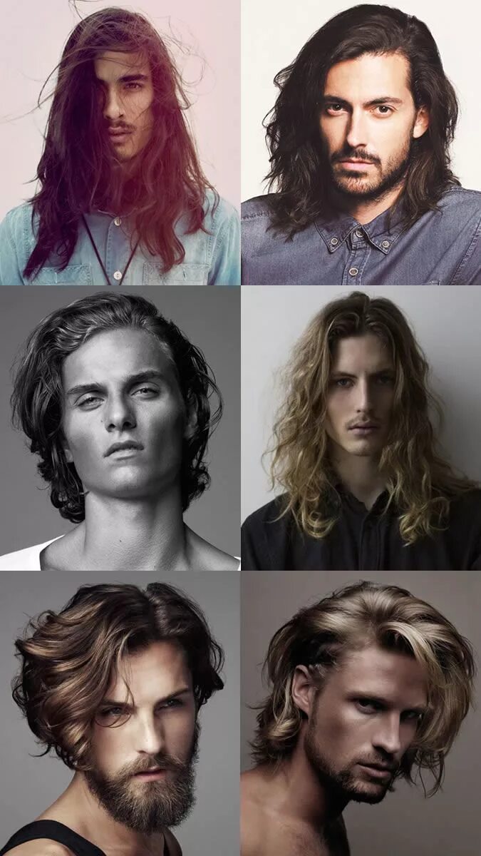 Разные длинные прически Men’s Long Hairstyles Trend FashionBeans Long hair styles men, Long hair cuts, M