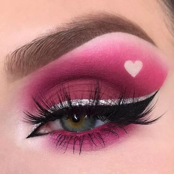 Разные красивые макияжи 25+ Valentine's Day Makeup Look Ideas Idee per il trucco, Trucco occhi, Trucco d