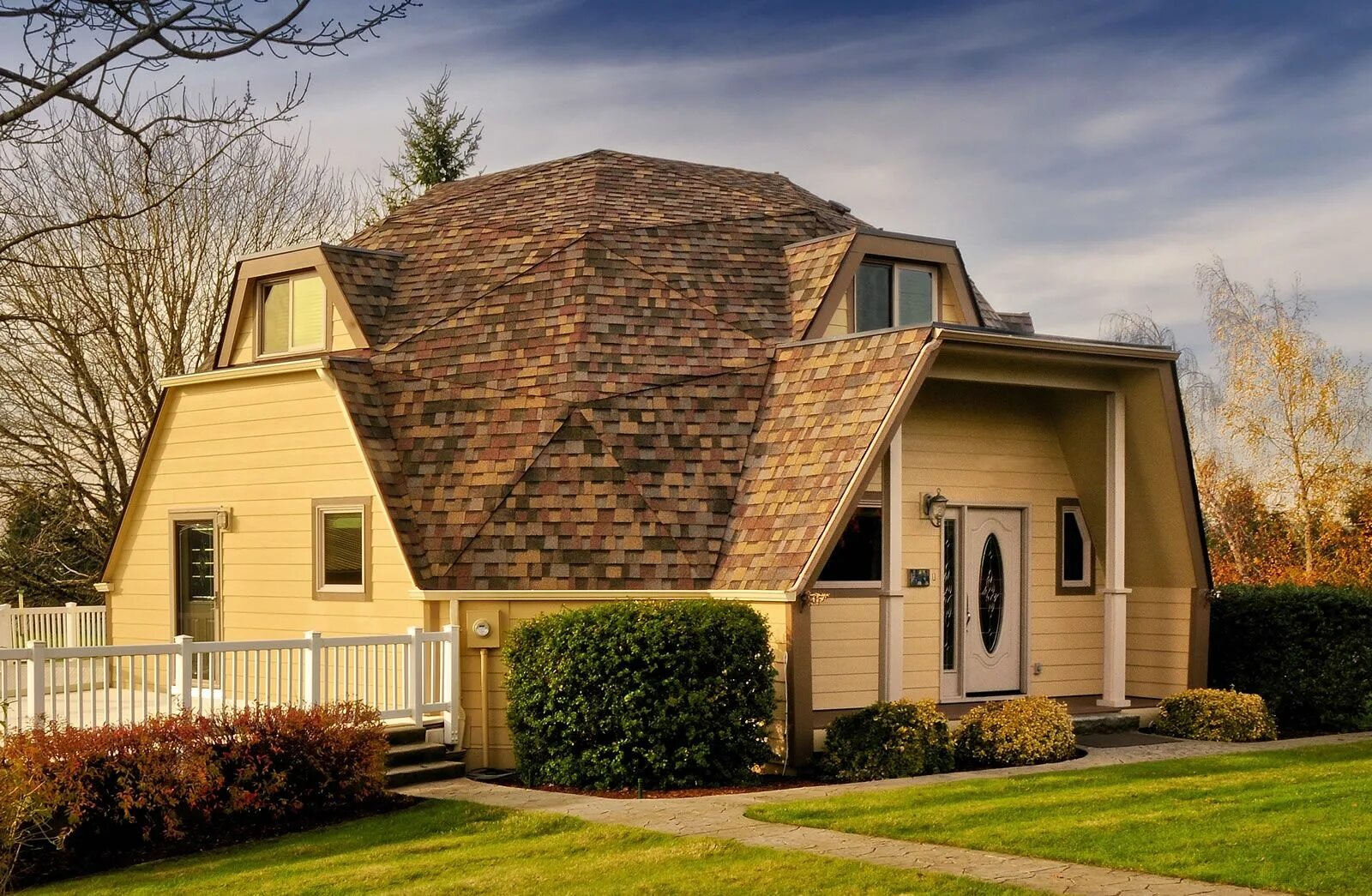 Разные крыши домов фото Крыша На Всю Жизнь Geodesic dome homes, Dome house, Dome home