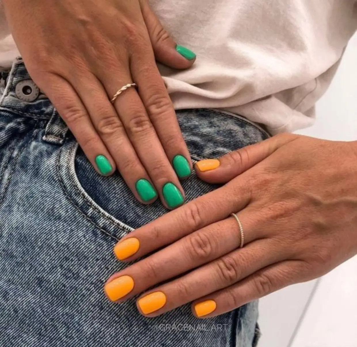 Разные ногти на руках дизайн 2024 Unhas do Brasil - inspirações para torcer pela seleção na Copa Chic nails, Styli