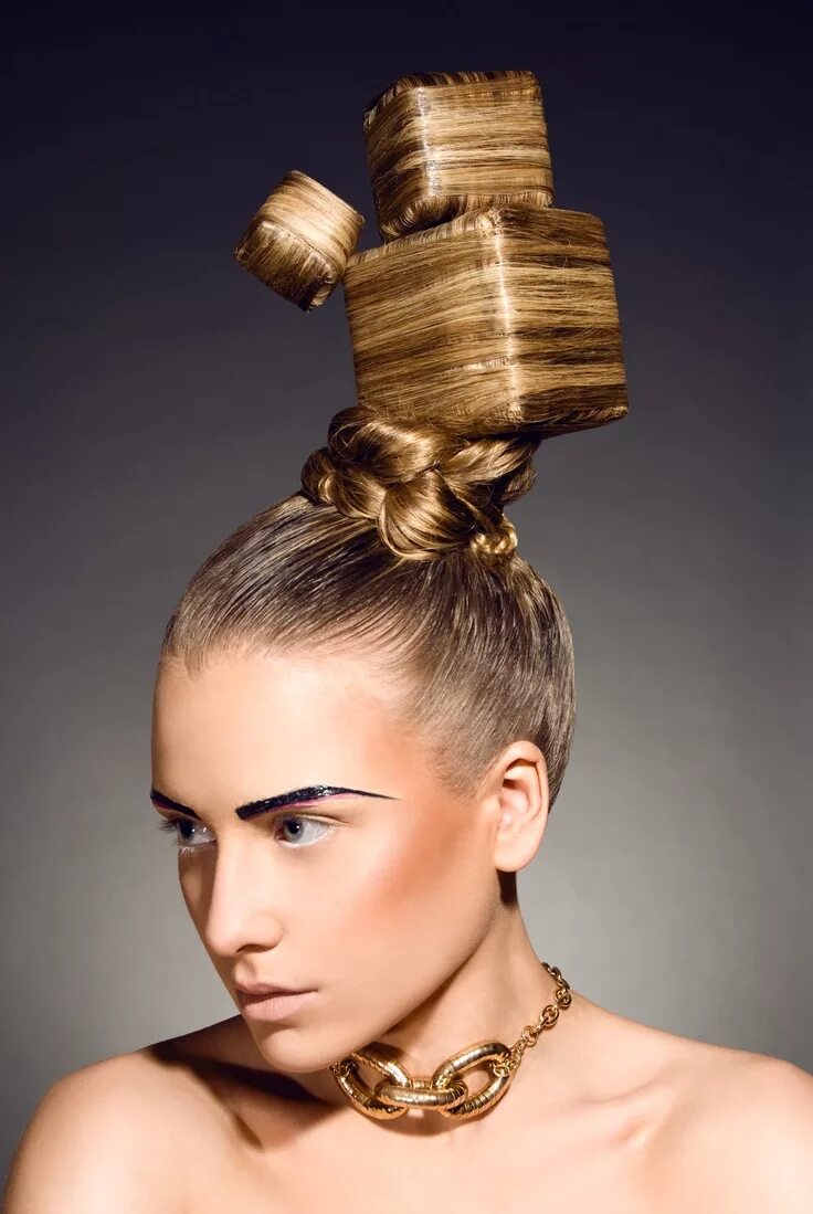 Разные прически фото женские Creative Hairstyles for High Fashion Hair