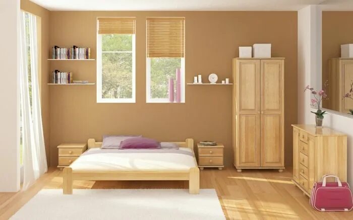 Разные цвета мебели в интерьере Farbgestaltung Ideen- Erdige Nuancen im Interieur Bedroom color schemes, Living 