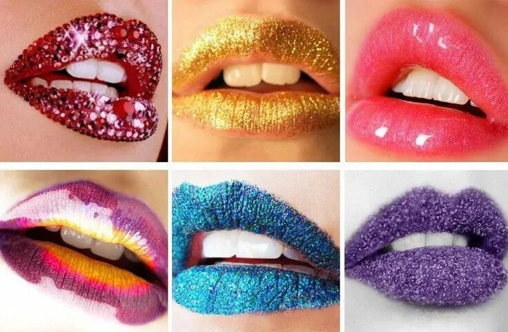 Разный макияж губ An Interesting Collections of 35 Creative Lip-Makeup Looks for You - Pretty Desi